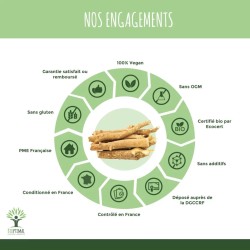 Ashwagandha Bio en Poudre Bioptimal | Boostez votre vitalité naturellement