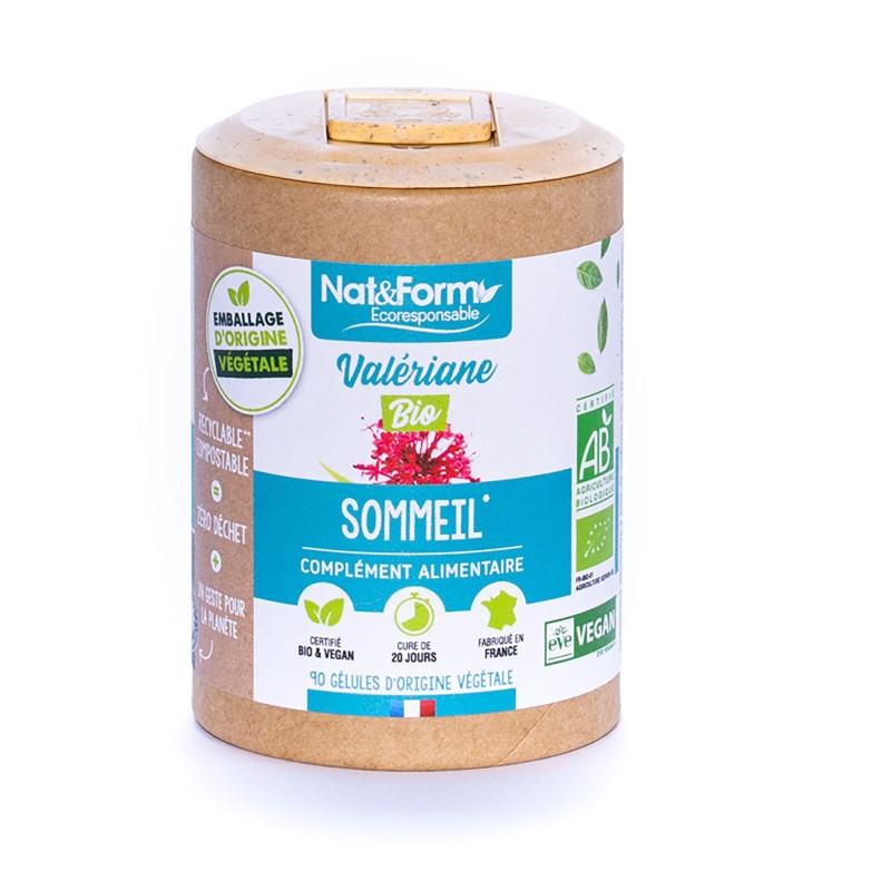 Gélules de Valériane Bio | Sommeil naturel et relaxation profonde Gélules de Valériane Bio | Sommeil naturel et relaxation profonde